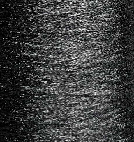 Lurexgarn 10000m/100g – Metallfaser col. Anthrazit